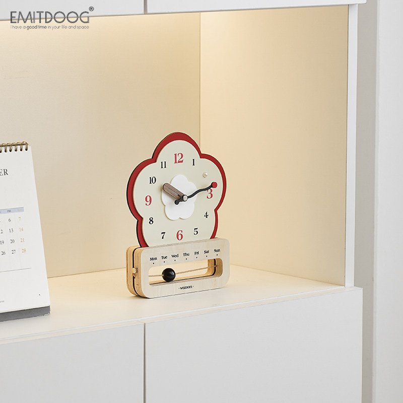 EMITDOOG家居摆台式座钟客厅桌面摆件玄关装饰电视柜创意时钟饰品,家居饰品,桌面摆件,淘宝优惠券,粉丝福利购,淘宝优惠卷