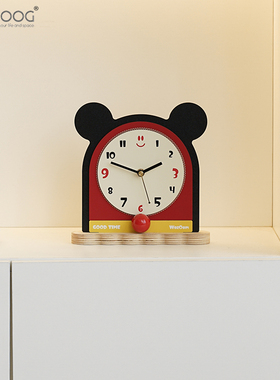 玄关创意时钟装饰摆件