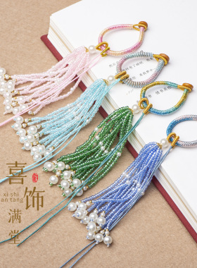手编金刚结钥匙扣包包挂