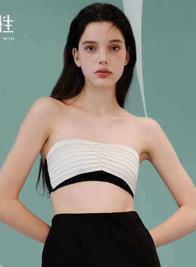 Livary Mio/里性迷叠/Folding will真丝抹胸可外穿无钢圈隐形内衣