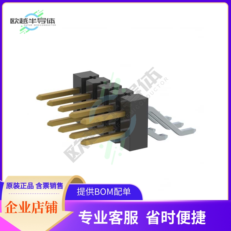 TSM-105-01-L-DH-009【CONN HEADER SMD R/A 10POS 2.54MM】