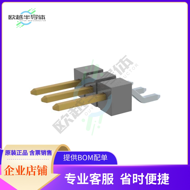 TSM-103-01-L-SH-K-TR【CONN HEADER SMD R/A 3POS 2.54MM】