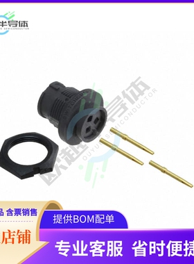 EN3P3FCX【CONN RCPT FMALE 3POS GOLD CRIMP】