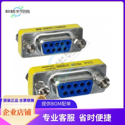 AB411【DSUB GENDER CHANGER DB9F DB9F】