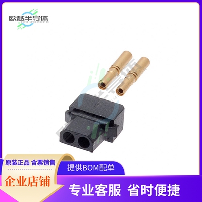 M80-8980205【CONN RCPT 2P CRIMP 24-28AWG GOLD】