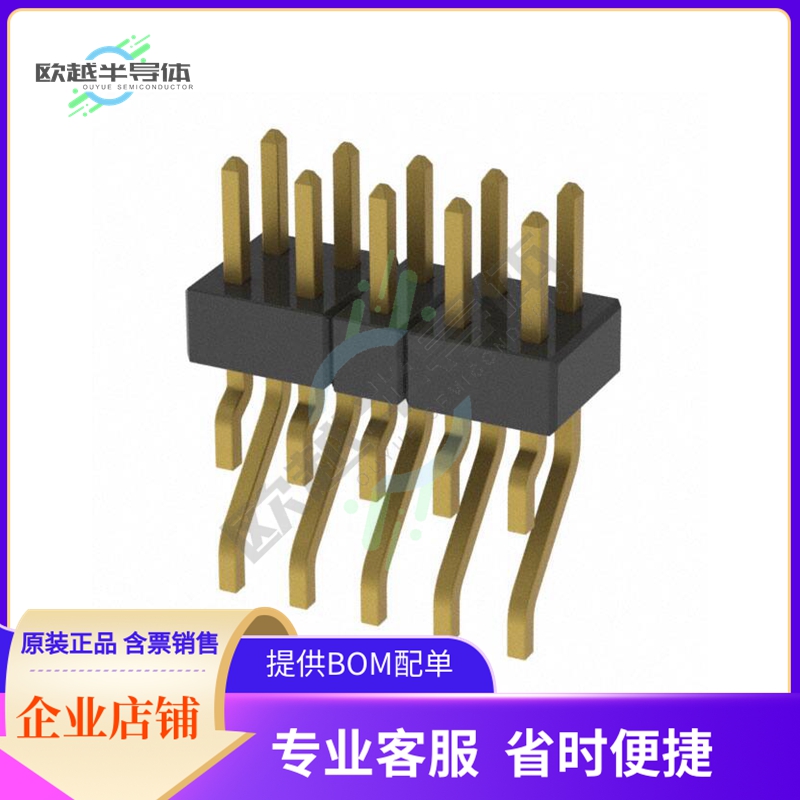 MMT-105-01-L-DH-A【CONN HEADER SMD R/A 10POS 2MM】