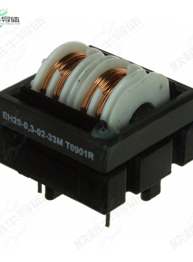 EH20-0.3-02-33M[滤波器CMC 33MH 300MA 2LN TH]