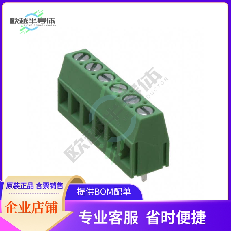 VI0601550000G【TERM BLK 6POS SIDE ENTRY 5MM PCB】