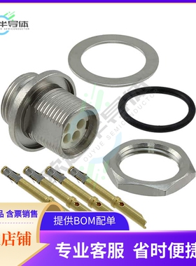 TS2P4F20【CONN RCPT FMALE 4POS GOLD CRIMP】