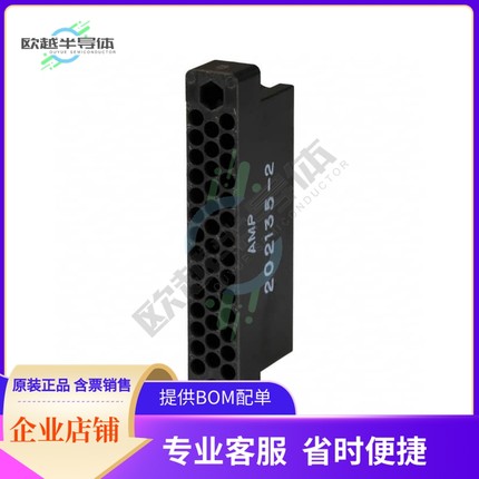 202135-2【CONN 41POS BLACK PNL MNT】