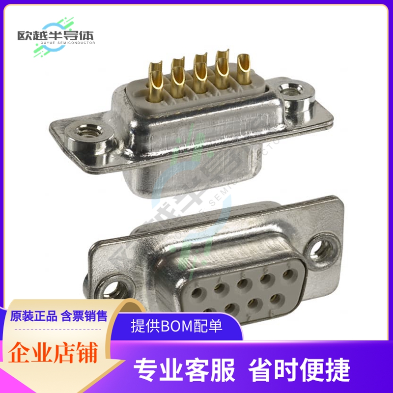 172-009-202R011【CONN D-SUB RCPT 9POS PNL MNT】