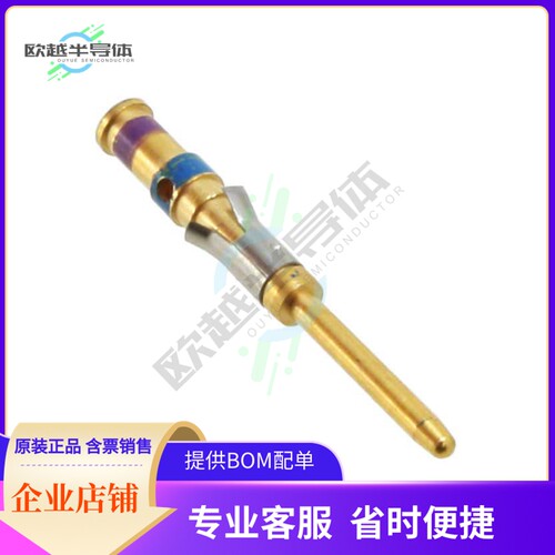 201570-1【CONN PIN 14AWG GOLD CRIMP】