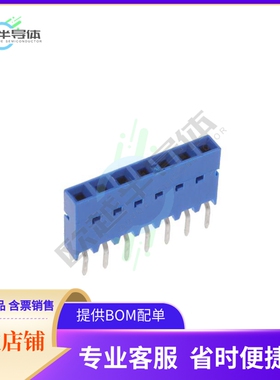 71920-307LF【CONN RCPT 7POS 0.1 GOLD PCB】