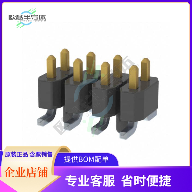 TSM-104-05-S-DV-A【CONN HEADER SMD 8POS 2.54MM】