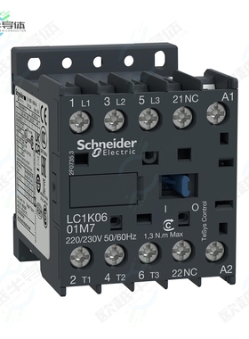 LC1K1201B7[继电器3P CONT 12A AC3 5.5KW 1NC AUX 24]