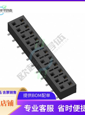 HLE-111-02-F-DV-BE-P【CONN RCPT 22POS 0.1 GOLD SMD】