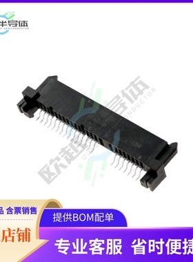 10029364-001LF【CONN SATA RCPT 22POS SLD R/A SMD】