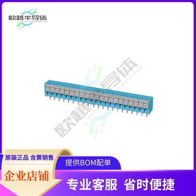 TBL004V-508-21BE-2GY【TERMINAL BLOCK, SCREWLESS, 5.08,】