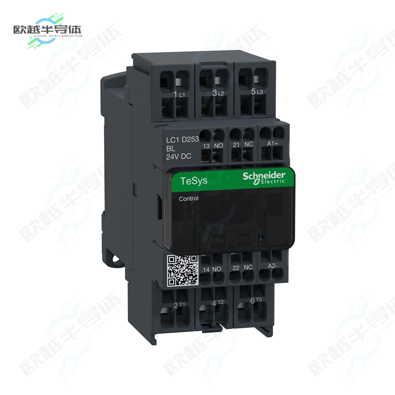 LC1D253BL[继电器TESYS3PCTR25A AC3 11KW1NO1NC24VD]