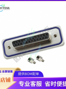 15-000633【CONN D-SUB RCPT 25POS PNL MNT】