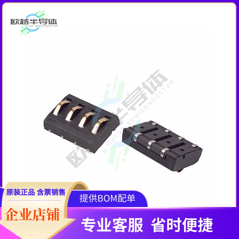 70ADJ-4-ML0【CONN SPRING MOD MALE 4POS SMD】