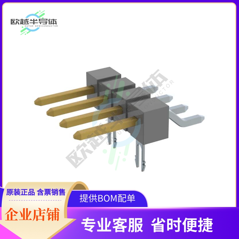 TSM-104-01-L-SH-LC-K【CONN HEADER SMD R/A 4POS 2.54MM】