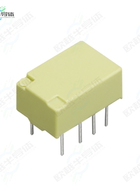 AGQ21T03[继电器RELAY GENERAL PURPOSE DPDT 2A 3V]