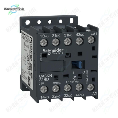 CA3KN22ED[继电器K CONTROL RELAY 2NO 2NC 48VDC CO]