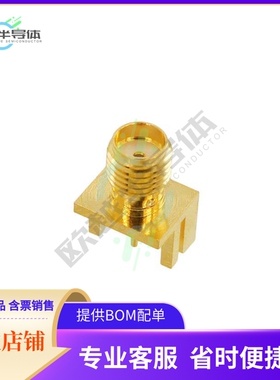 132432【CONN SMA RCPT STR 50OHM EDGE MNT】