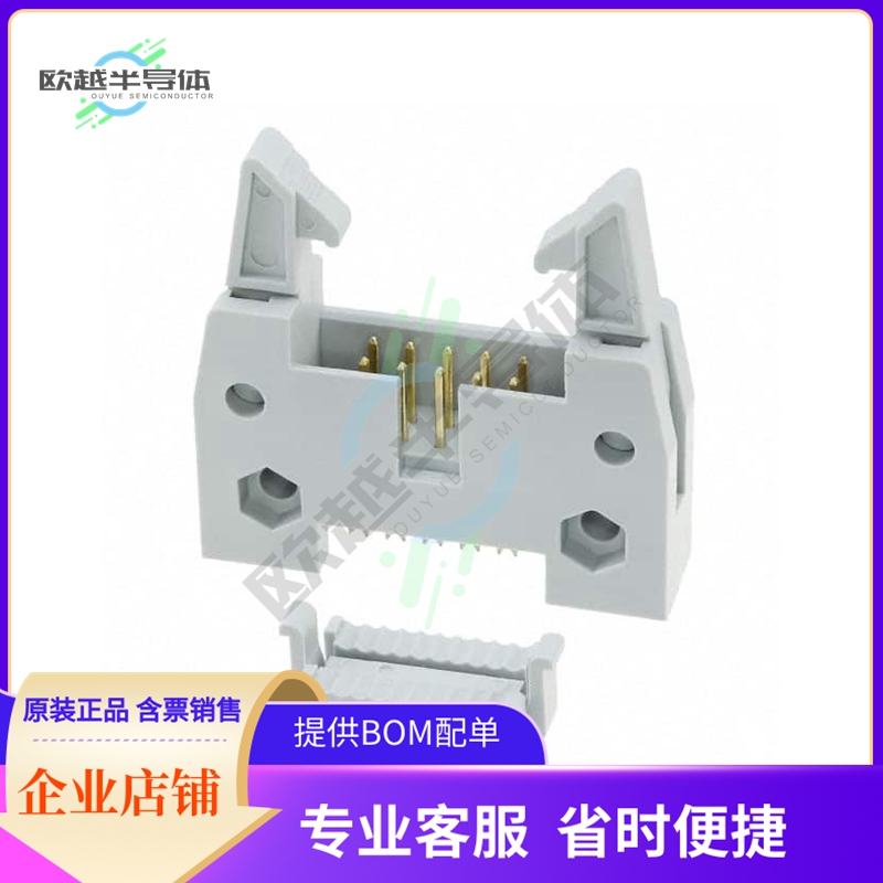 AWH 10G-0232-IDC【CONN HEADER 10POS IDC GOLD】