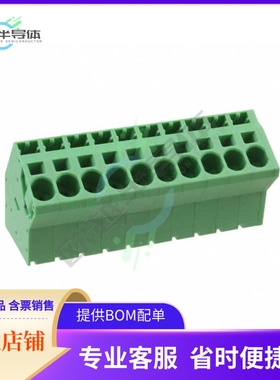 1819163【TERM BLOCK 10POS 30DEG 7.5MM PCB】