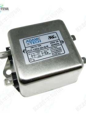 PLF-12D2-3A-Q-R[滤波器LINE FILTER 115V/250VAC 3A CHASS]