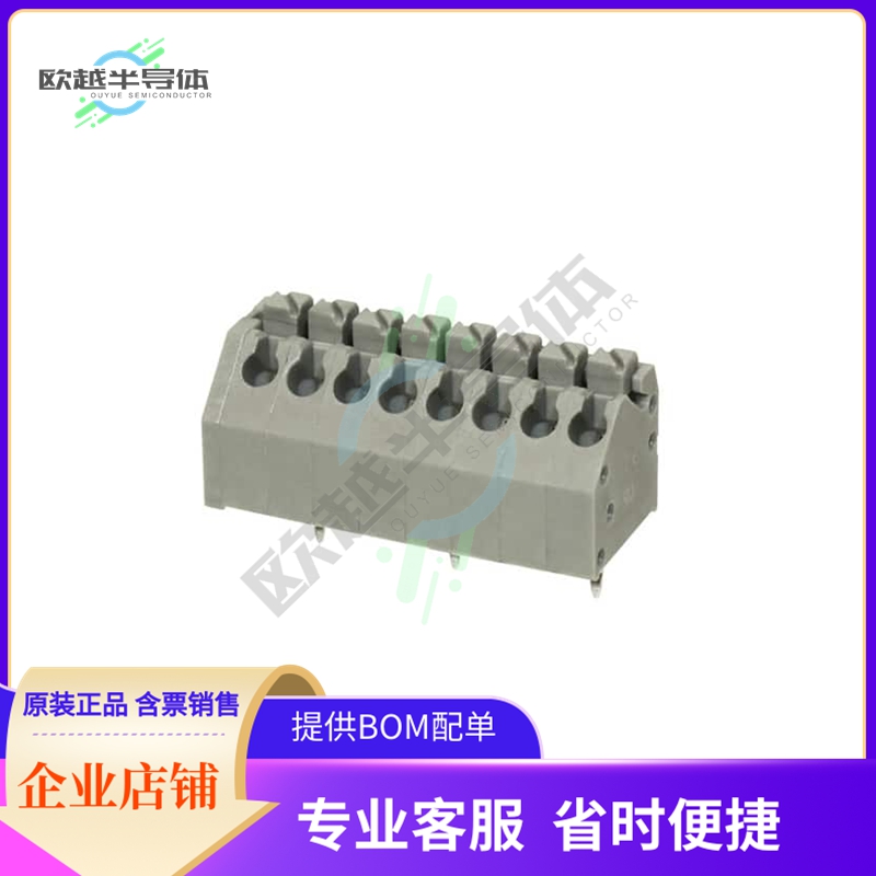 TBL002A-350-08GY-2GY【TERMINAL BLOCK, SCREWLESS, 3.50,】