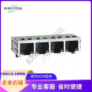 60105 4PORT CONN 100 JACK PCB BASE