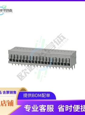 TBL009-254-19GY-2GY【TERMINAL BLOCK, SCREWLESS, 2.54,】