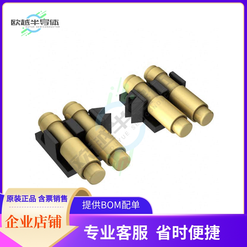 8MM-11-0007-02-131【CONN SPRING TARGET 7POS R/A SMD】