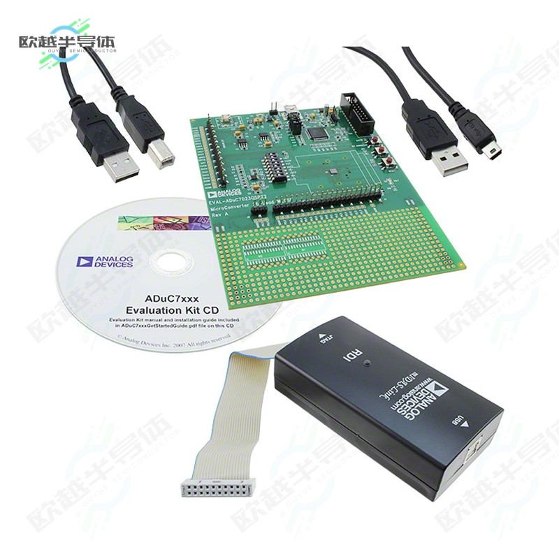 EVAL-ADUC7023QSPZ2[开发板QUICKSTART PLUS ADUC7023 EVAL BD】