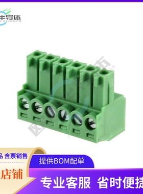 OSTTJ0611530【TERM BLOCK PLUG 6POS STR 3.5MM】