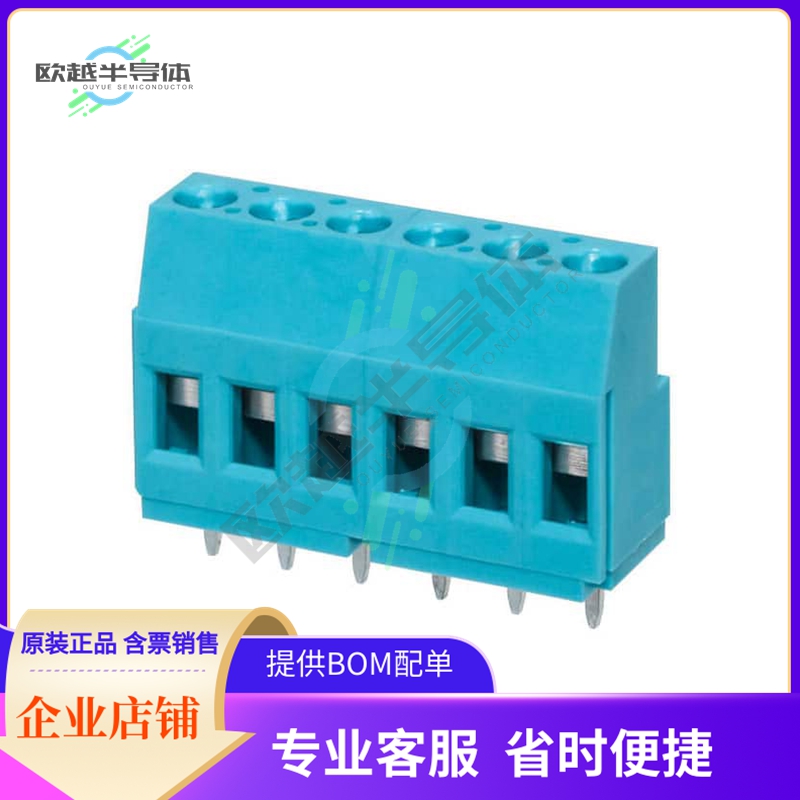 TB009-508-06BE【TERMINAL BLOCK, SCREW TYPE, 5.08】