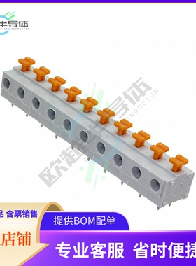 691411410010【TERM BLK 10P SIDE ENT 7.62MM PCB】