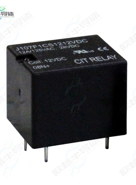 J107F1CS1212VDC.45[继电器RELAY GEN PURPOSE SPDT 12A 12V]
