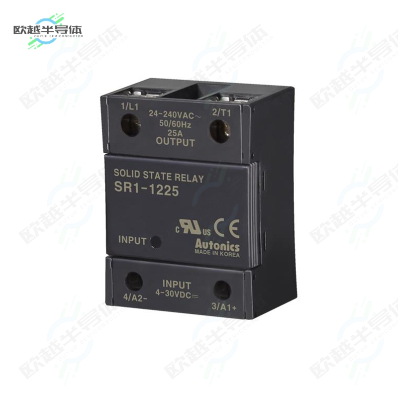 SR1-1225-N[继电器SSR RELAY SPST-NO 25A 24-240V]