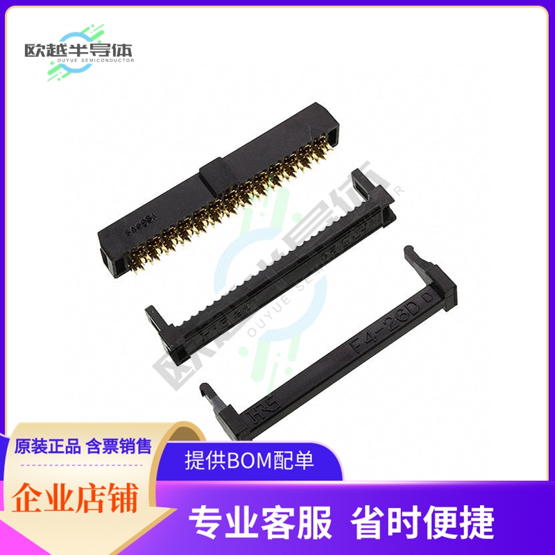 HIF4-26D-3.18R【CONN RCPT 26POS IDC 24AWG GOLD】
