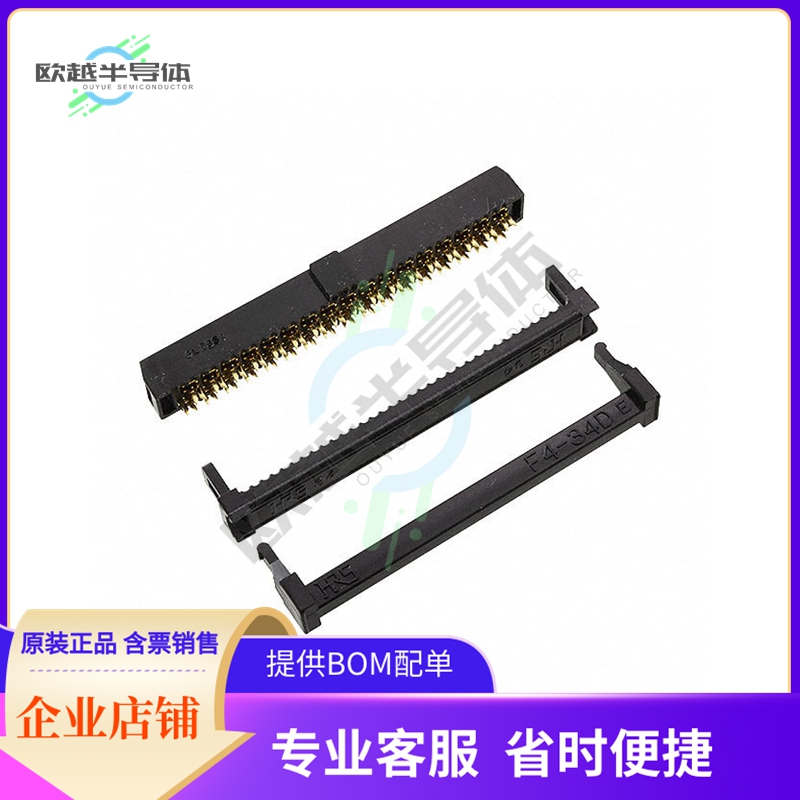 HIF4-34D-3.18R【CONN RCPT 34POS IDC 24AWG GOLD】