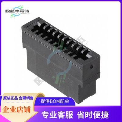 583717-1【CONN CARDEDGE HSG 20POS .100 BLK】