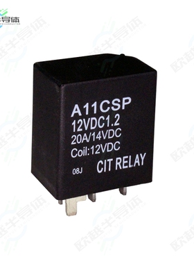 A11CSP12VDC1.2R[继电器RELAY AUTOMOTIVE SPDT 30A 12V]