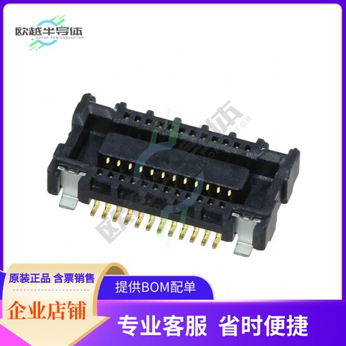 5009130242【CONN RCPT 24POS SMD GOLD】