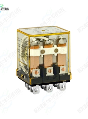 RH3B-ULCDC24V[继电器RELAY GEN PURPOSE 3PDT 10A 24V]