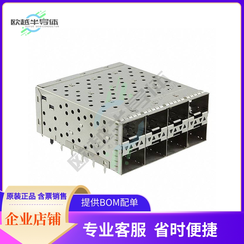 SFPP014-L【CONN SFP+ RCP W/CAGE 2X4 160P RA】