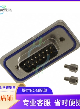 15-000583【CONN D-SUB PLUG 15POS PNL MNT】